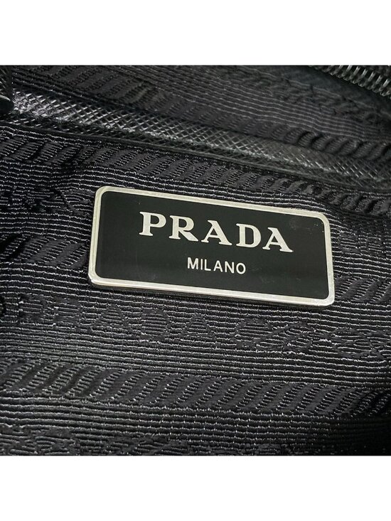 Prada Backpack Black Leather main image 6